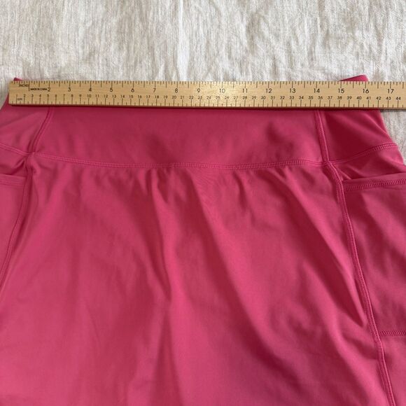 Skechers Go Walk High Waisted Athletic Skort Women's Large Pink Athleisure - Picture 8 of 12